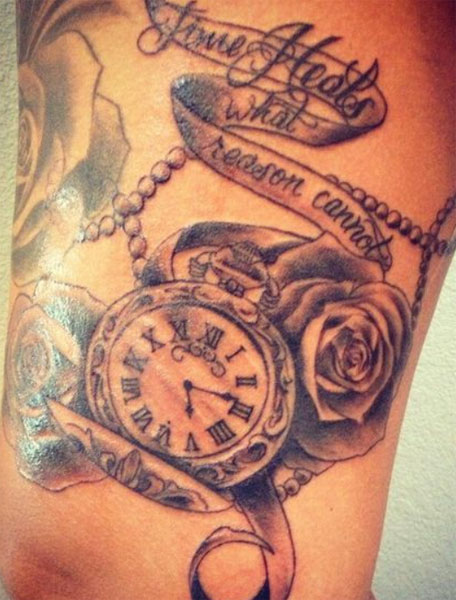 Time Heals What Reason Cannot Tattoo Meaning