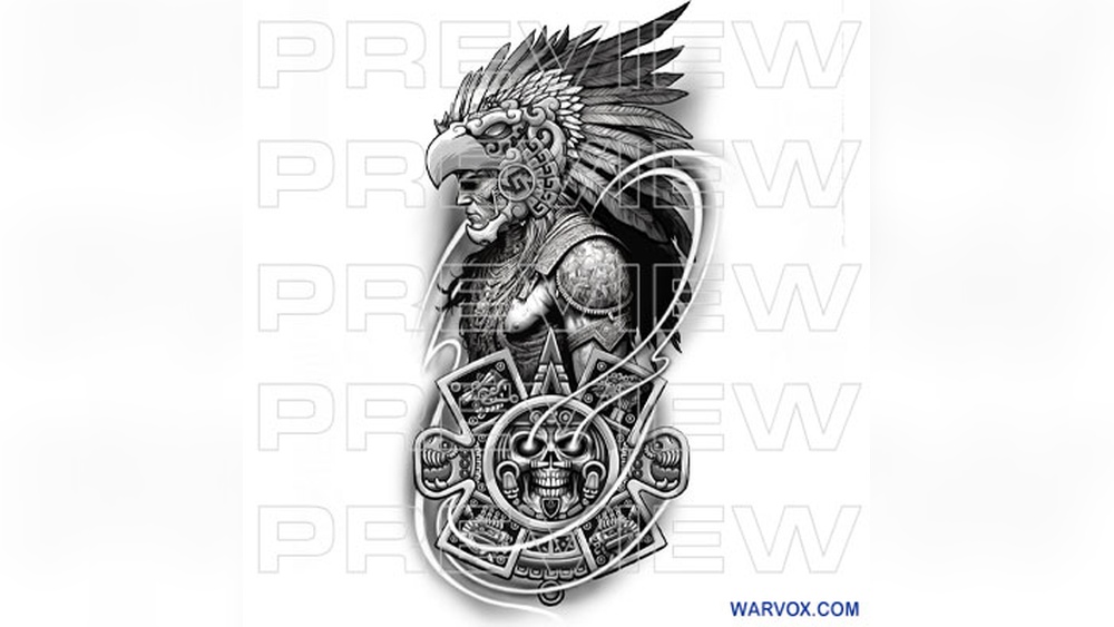 Aztec Eagle Warrior Tattoo Meaning