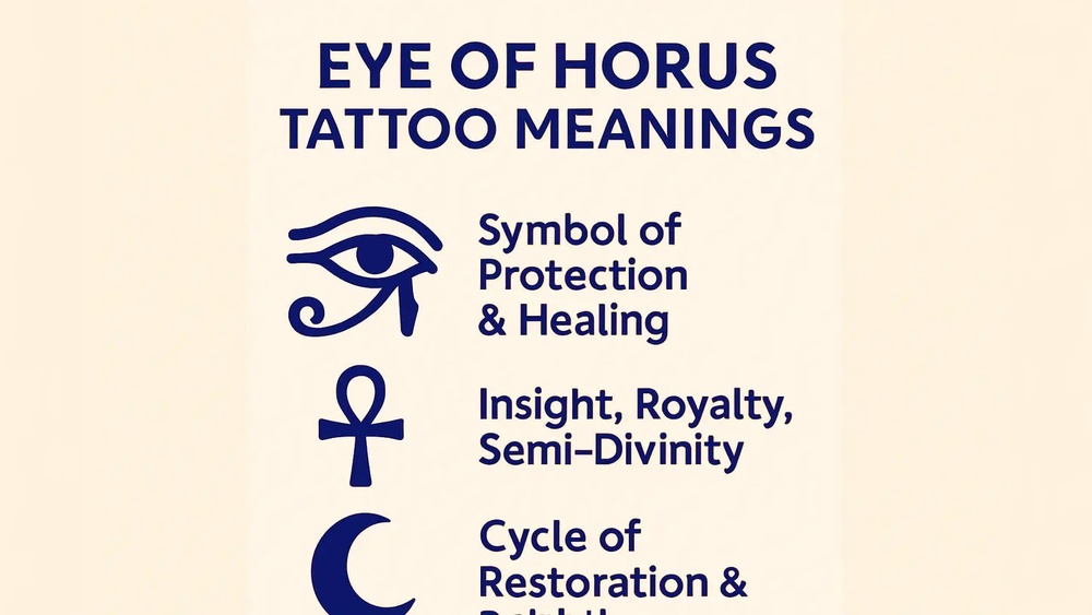 Eye of Horus Tattoo Meaning