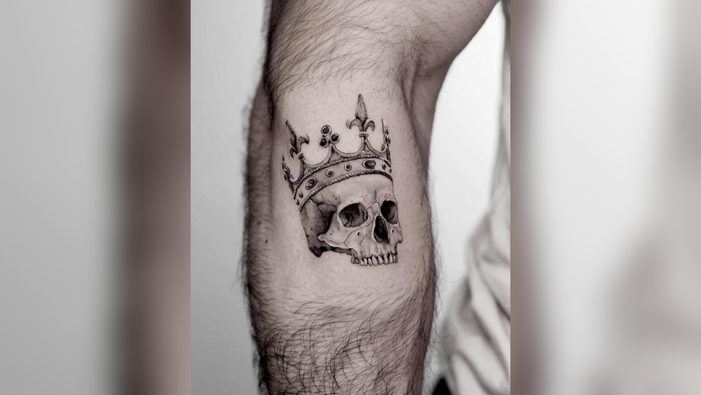 Skull With Crown Tattoo Meaning
