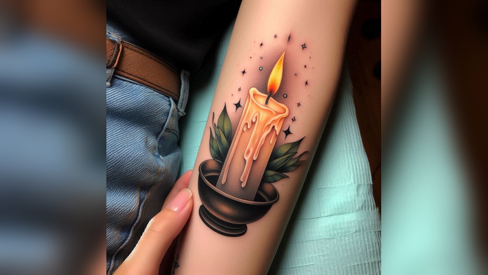 candle tattoo meaning jpg