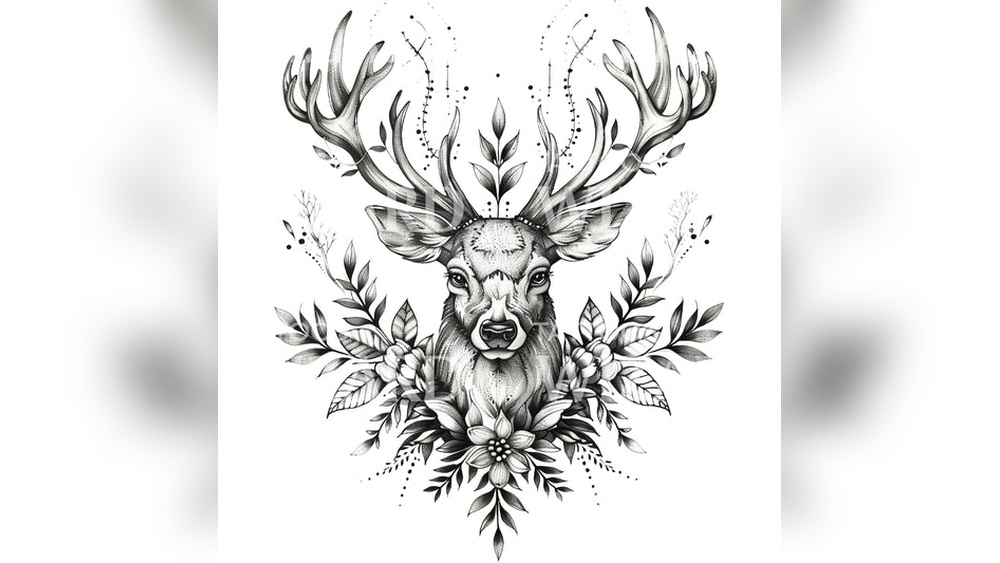 deer tattoo meaning jpg