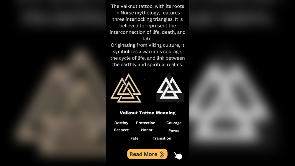 valknut tattoo meaning jpg